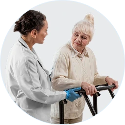 Seniors after joint replacement
